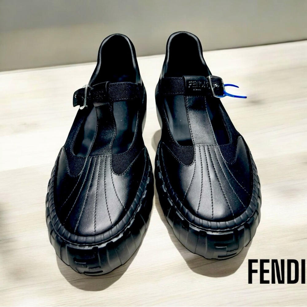 Fendi Mary Jane  shoes Men/unisex sz 8 NWOT